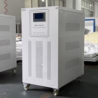 Stabilisateur Compensé Triphasé SBW 60KVA 380V 415V AC avec Affichage LCD Régulateur de Puissance