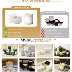 OEM et ODM acceptés, ensemble cadeau de 6 bougies parfumées d'aromathérapie, 36 oz au total, 300 heures de combustion longue durée, bougies pour la maison - Product Image 5