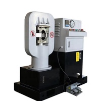 Machine automatique certifiée CE de presse hydraulique de câble d'acier 220V nouvel état