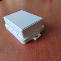 Boîtier de contrôle étanche IP68 mural pour passerelle LoRa, boîtier IoT en plastique ABS pour contrôleur sans fil d'éclairage public extérieur