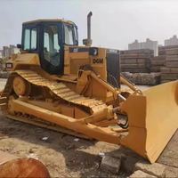 Bulldozer Caterpillar D6M d'occasion de 2019 offrant une productivité exceptionnelle sur les projets exigeants de terrassement et de construction