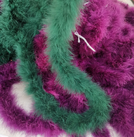 Écharpe rouge en plumes de marabout de Turquie pour femme, idéale pour les fêtes à domicile, mariages, décorations de Noël, artisanat, vêtements, costumes, robes de danse et accessoires.