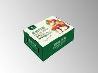High Cost Performance Custom Printed Potato Packaging Box with Handle, Kraft Paper Shopping Paper Box