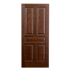Puerta de madera maciza de tamaño personalizado GA-09S Classic para interiores modernos de apartamentos. - Product Image 3