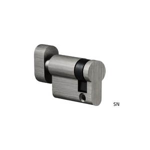 Cerradura de Embutir AKADA SCZ-10 con Perfil Europeo, Cilindro de Puerta de Apertura Simple con Perilla Grande de Latón y 3 Llaves Comunes, Material de ZINC - Product Image 5