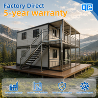 Maisons conteneurs 20 pieds, maisons préfabriquées 40 pieds, 2, 3, 4, 5 chambres, norme australienne, maisonnette préfabriquée, maison modulaire préfabriquée certifiée UL CE, maison à 2 étages