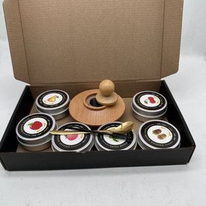 Kit de fumage pour cocktails en gros avec torche, 6 saveurs de copeaux de bois, ensemble d'infusion fumée pour whisky Old Fashioned, boissons, bourbon, vin B - Product Image 4