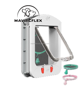 New thông minh <span class=keywords><strong>4</strong></span>-cách tự động Dog & Cat Flap cửa với 2 tag phím nhựa bền an toàn Pet cổng - Product Image 1