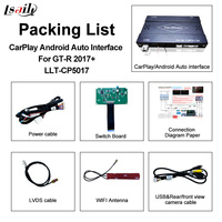 Interfaz Inalámbrica Lsailt Apple CarPlay y Android Auto para GT-R 2017+ con WiFi Integrado y Navegación