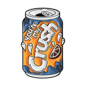 Broche con Forma de Lata de Bebida Divertida, Creativo y Personalizado, Insignia con la Frase 'You're My <span class=keywords><strong>Crush</strong></span>', Pin de Solapa Esmaltado - Product Image 5