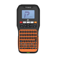 Imprimante d'étiquettes intelligente à transfert thermique industrielle portable avec clavier manuel pour papier de 6 mm, 9 mm, 12 mm, 24 mm en stock