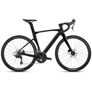 Vélo de course compétitif en fibre de carbone 24 vitesses 2x12 Frein à disque hydraulique Jante 38mm Pneu 700x28C Fourche à axe traversant Guidon intégré - Product Image 1