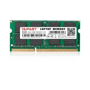 Taifast DDR3 أجهزة الكمبيوتر المحمولة ddr3l ذاكرة الوصول العشوائي 2GB 4GB 8GB 16 GB ddr 3 الألعاب 4 8 16 جيجابايت 1333 1600 MHz SODIMM رام دفتر الذاكرة memoria اللوحي