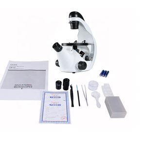 XD-1606 4x 10x 20x 접안 렌즈 WF10x WF16x 접안 렌즈 반전 단안 학교 실험실 LED 조명 생물학 현미경 - Product Image 2