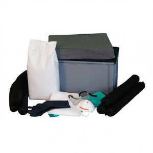 Ttake Universal Spill Kit <b>For</b> Emergency Response With Absorbent Pads And Gloves - Product Image 2