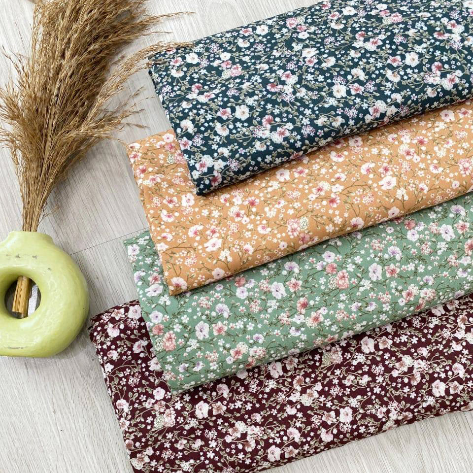 Printed Rayon Viscose Fabric 100% Rayon Textile Roll Plain Poplin Fabric For Summer Shirt Garments Dresses