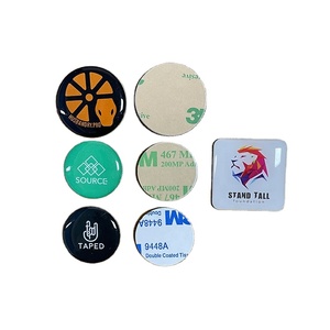Personnalisé Programmable Médias Sociaux Étanche Autocollant Étiquette Téléphone RFID Époxy petit intelligent NFC Étiquettes Autocollant pour social - Product Image 4