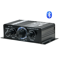 Mini amplificateur de puissance pour voiture 12V, amplificateur audio stéréo portable pour véhicule 20-20KHZ HIFI