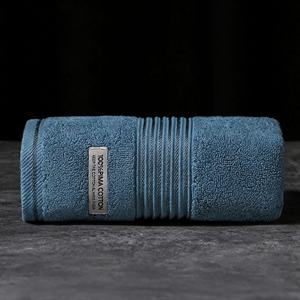 Serviette de Visage en Coton Antibactérien 34x74 cm Carrée Séchage Rapide Légère Haute Qualité pour Maison <span class=keywords><strong>Plage</strong></span> Spa Salon Hôtel Voyage - Product Image 4