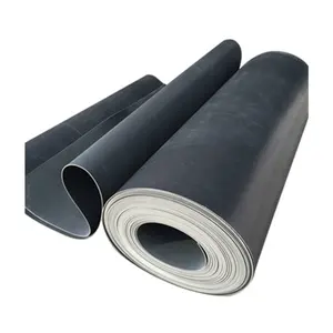 Material de membrana resistente al agua para techo de caucho, Flexible, de grado alimenticio, blanco y negro, EPDM