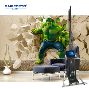 Haute définition 3 DX10 tête d'impression UV jet d'encre machine <span class=keywords><strong>de</strong></span> peinture murale pour mur <span class=keywords><strong>bus</strong></span> van publicité peinture - Product Image 2