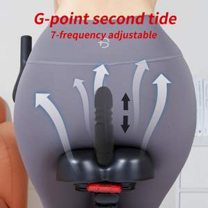 Vibrateur Godemichet Selle de Vélo Télécommandé Télescopique, Machine Sexuelle Adulte, Jouet Sexuel, Coussin de Siège de Vélo Massant - Product Image 5