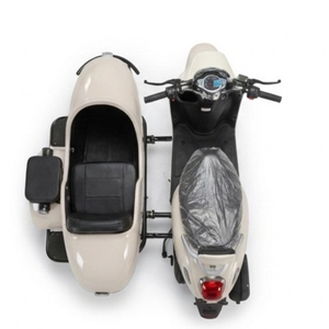 Nouveau modèle 2026 Little Turtle King 72V 1500W Tricycle <span class=keywords><strong>électrique</strong></span> à carrosserie fermée avec side-car, 3 places, pour adultes - Product Image 6