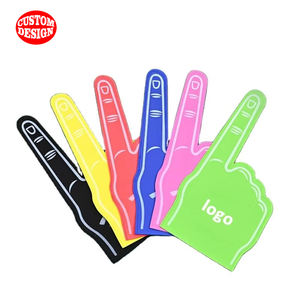 Doigts en mousse EVA personnalisés pour le soutien et la fête – Accessoires sonores pour événements sportifs – Vente chaude - Product Image 1
