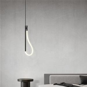 Luminaire <span class=keywords><strong>suspendu</strong></span> LED moderne et créatif pour îlot <span class=keywords><strong>de</strong></span> cuisine, salle à manger, <span class=keywords><strong>lampe</strong></span> suspendue en <span class=keywords><strong>corde</strong></span> tressée pour <span class=keywords><strong>chevet</strong></span>. - Product Image 5