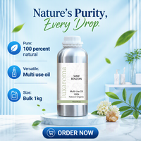 Huile Essentielle de Benzoin du Siam (Styrax Tonkinensis) pour Parfums et Cosmétiques - 100% Pure et Naturelle, Extraite au CO2, Naturelle et Confortable