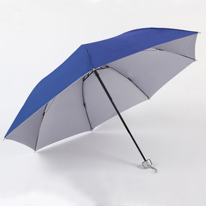 Parapluie Pliant de Luxe pour Homme et Femme, 7 Os, Couleurs Unies, Ensoleillé, Forte, Pluvieux, Grande Ombre, Coupe-Vent - Product Image 1