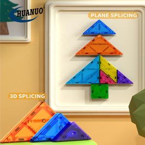 HUANUO vente en gros éducatif <span class=keywords><strong>Tangram</strong></span> Puzzle <span class=keywords><strong>livre</strong></span> jouets d'apprentissage <span class=keywords><strong>tangram</strong></span> jeu de puzzle magnétique pour les enfants - Product Image 4