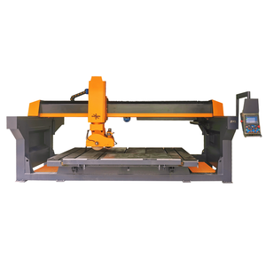 เครื่องตัดหินแกรนิตแบบ<span class=keywords><strong>ส</strong></span>ะพาน 5 แกน CNC เครื่องตัดกระเบื้องอเนกประ<span class=keywords><strong>ส</strong></span>งค์ ขัดเงาและตัดขอบ พร้อมมอเตอร์หลัก ปั๊ม และส่วนประกอบ PLC - Product Image 3