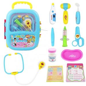 Jouets éducatifs pour enfants, docteur cognitif de la petite <span class=keywords><strong>enfance</strong></span>, kit de traitement, boîte à médicaments de simulation en plastique, jouets de simulation - Product Image 6