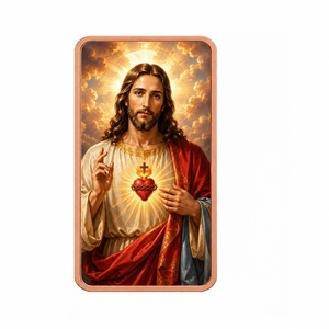 Wholesale 5oz .999 Fine <strong>Copper</strong> Bar Set, 2D UV Printed Jesus Religious 3 Pcs Faith Sacred Collectible <strong>Copper</strong> <strong>Gifts</strong> - Product Image 2