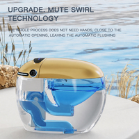 MUUPEG Siège chauffant en céramique à montage au sol, à siphon en P allongé, avec télécommande sans fil, plaqué or électrolytique, intelligent, à chauffage instantané et mousse chauffante