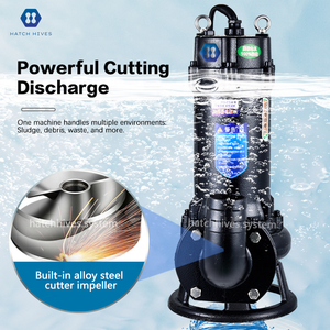 मछली तालाबों को गैर-क्लोजिंग स्वयं सीवेज पंप जलीय कृषि मछली तालाब उपचार उपकरण के साथ साफ रखें - Product Image 4