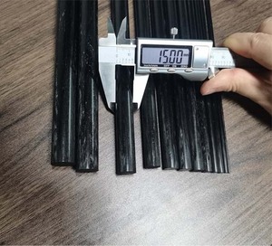 Varilla Redonda Sólida de Fibra de Carbono de 0.5mm 1mm 2mm 5mm 6mm 8mm 12mm 25.4mm, Pultruida, Negra Brillante/Mate - Product Image 5