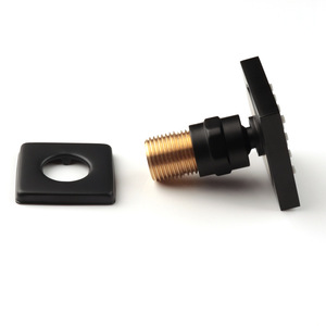 Cabezal de Ducha Moderno Empotrado de Latón con Rociador Lateral Presurizado, Función de Masaje, Montado en la Pared, para Baño, Hotel y Hogar - Product Image 2