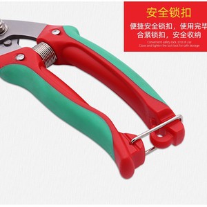 Nice Stainless Steel Garden Shears 6.5 Inch Butterfly Structure Pruning Scissors For Fruit Tree Orchard Use - Product Image 4
