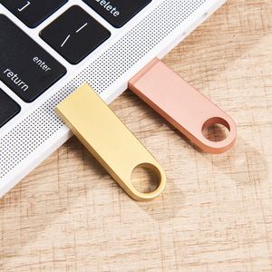 Clé USB 2.0 élégante en métal, gravure laser personnalisée du logo, mini clé USB multicolore, vente en gros - Product Image 4