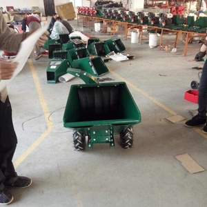Hot Selling Portable Gasoline <b>Powered</b> 7.5HP Engine Wood Processor Machine Wood Chipper Shredder Branch Shredder Logger Farm - Product Image 5