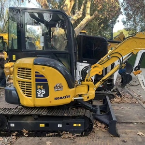 รถขุดขนาดเล็ก Komatsu PC35MR 3.5 ตัน มือสอง อเนกประสงค์ คุณภาพสูง เหมาะสำหรับงานเกษตรและงานก่อสร้างขนาดเล็ก - Product Image 1