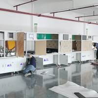 Máquina Robótica Semiautomática para el Ensamblaje de Paquetes de Baterías, Línea de Ensamblaje de Baterías LFP