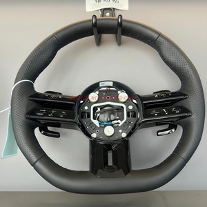 <span class=keywords><strong>Volante</strong></span> de mango de cuero perforado blanco de fibra de carbono personalizado para Mercedes A45 <span class=keywords><strong>AMG</strong></span> C43 63 <span class=keywords><strong>AMG</strong></span> <span class=keywords><strong>CLA</strong></span> <span class=keywords><strong>45</strong></span> CLS 63 <span class=keywords><strong>AMG</strong></span> - Product Image 6