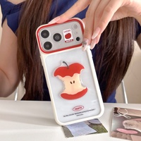 DIY Aanpasbare hoes voor iPhone 18 17 Pro Max met kralenarmband, achterplaat, schokbestendig, fruit stickers, beschermhoes