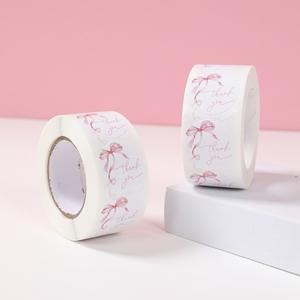 Autocollant adhésif en forme de dessin animé 2026 pour emballage de boîte cadeau, autocollant de forme spéciale, livraison directe - Product Image 2