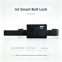 Verrou de positionnement intelligent pour poteau, vérification à distance de l'état des marchandises en temps réel. Serrure de protection pour la logistique internationale du transport de marchandises