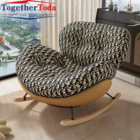 Fauteuils d'appoint modernes de luxe nordiques les plus populaires, fauteuils de salon rembourrés pour adultes, pour la détente en chambre à coucher
