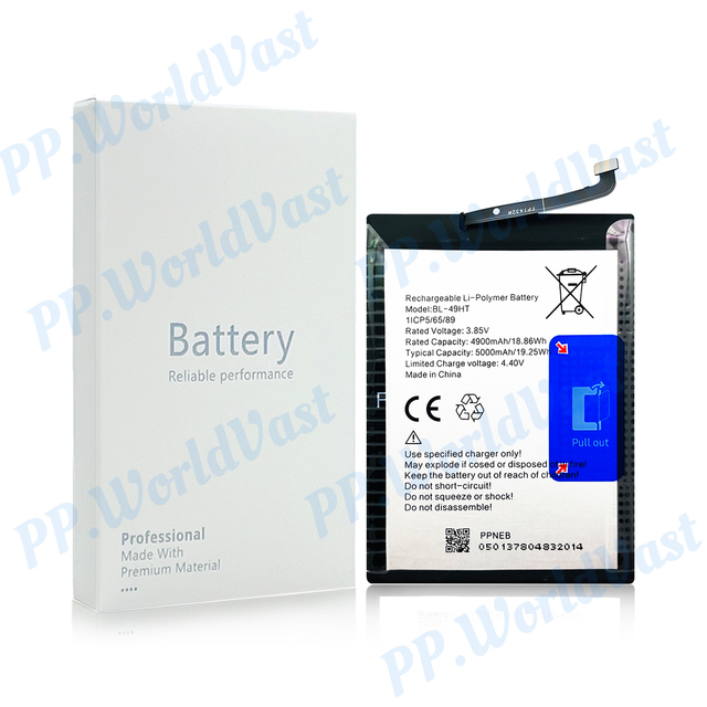 High Quality Wholesale Mobile Phone Battery for Tecno Spark 6 Camon 16 KE7 CE7 BL-49HT 5000mAh Original Battery Manufacturer